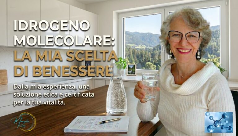 “Idrogeno Molecolare: Benefici e Scienza nella mia Scelta di Benessere”