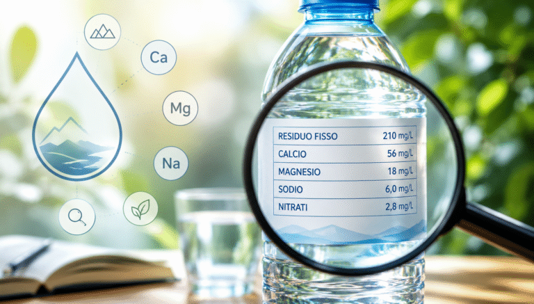 Sai davvero leggere l’etichetta di un’acqua minerale?