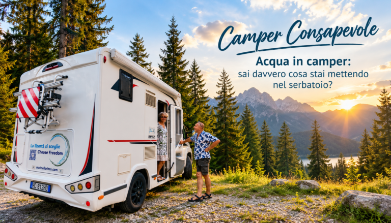 🚐 Acqua in camper: sai davvero cosa stai mettendo nel serbatoio?