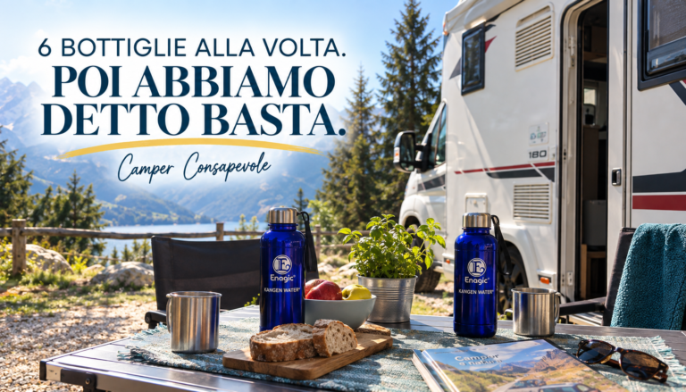 🚐 6 bottiglie alla volta. Poi abbiamo detto basta.
